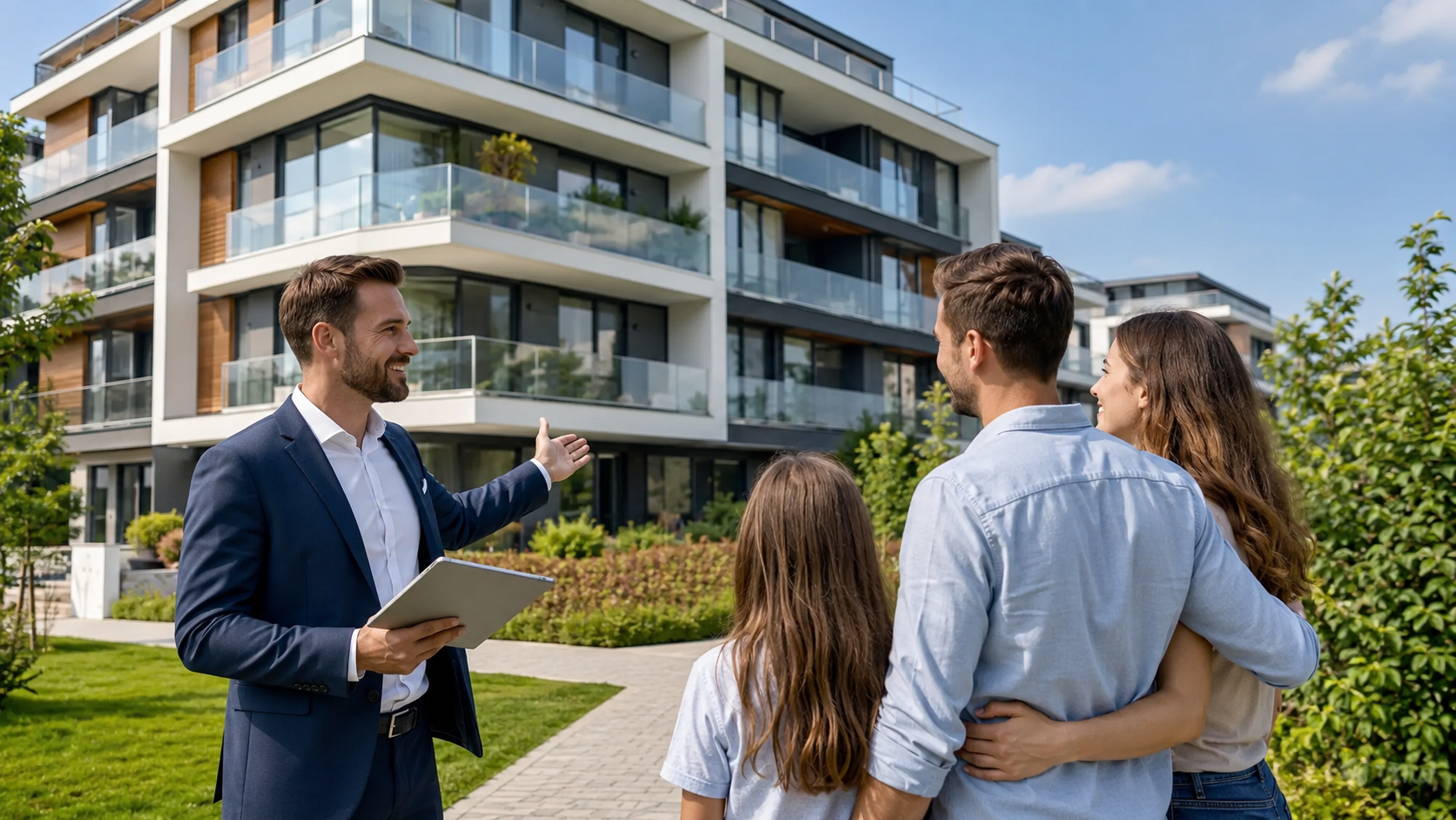 Real estate lead response that ends with a booked site visit